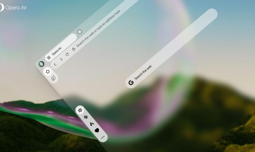 Opera Air: Браузер для сознательного серфинга