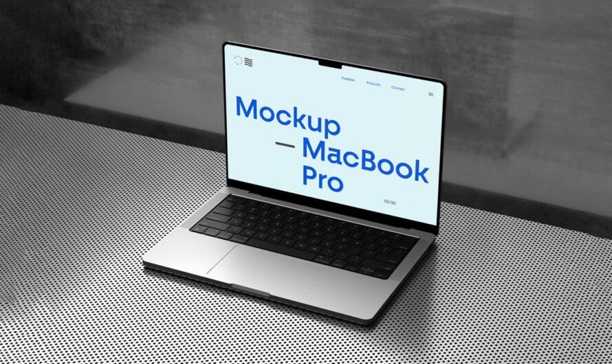 Бесплатный мокап MacBook Pro: Создайте Презентации Как Профи! 🎨