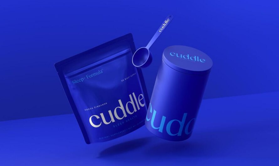 Брендинг, который дарит спокойствие: Cuddle Sleep Health