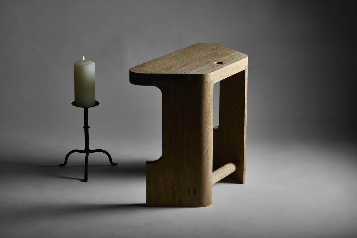 EJM Studio’s new stool inspired by church pews