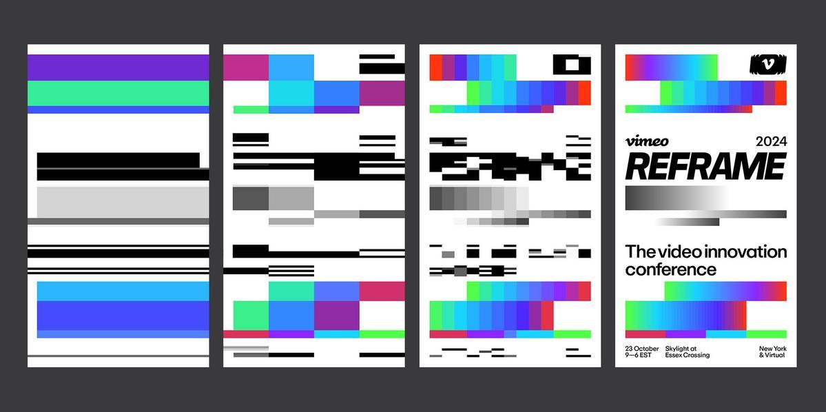 Uncommon’s REFRAME Identity for Vimeo Challenges Design Norms Through Resolution