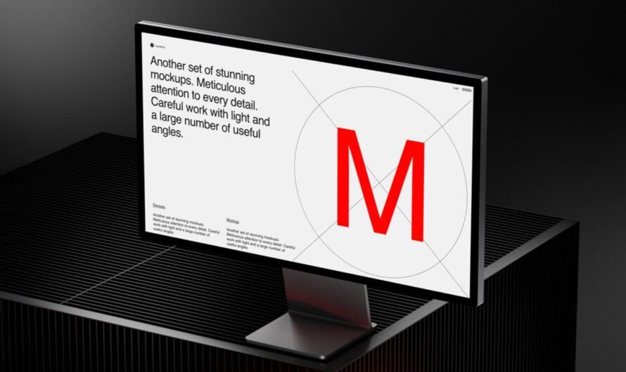 Погрузитесь в Креативность с Мокапом Apple Studio Display 🎨