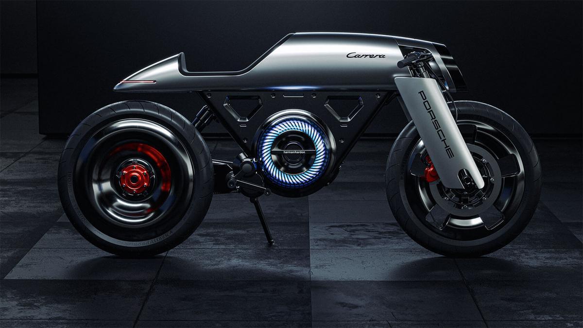 Круиз по идеальному стилю: концепт Porsche Cafe Racer 🚀