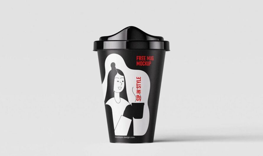 Элегантный мокап пластикового кофе: покажите свой стиль 🥤