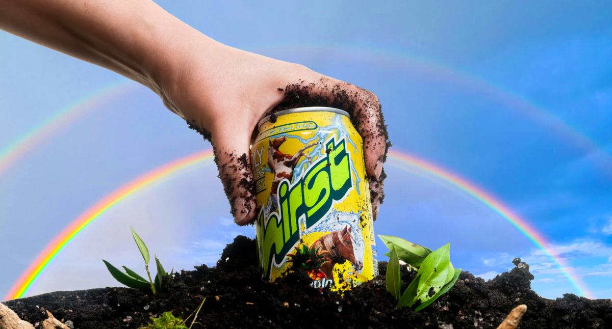 Mother Design gives soda challenger Fhirst a 'wild expression of joy'